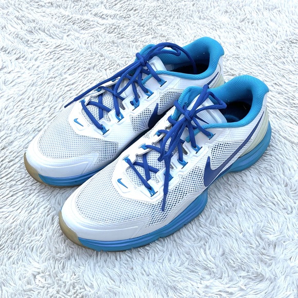 Nike Lunar TR1+ White Blue Glow 2012 Men’s Sz 12